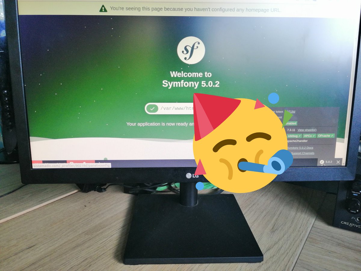 Kenet_Ch26's tweet image. Llegó la hora de actualizar sistemas 🤩 #symfony5