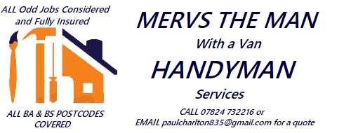 MervHandyman's tweet photo. #Handyman With A Van Services available across all BA &amp; BS POSTCODES..ALL Small jobs considered,from #painting &amp; #decorating to grass cutting &amp; hedging,patio cleaning to wardrobe/furniture building etc etc CALL MERV ON 07824 732216 NOW FOR A QUOTE https://t.co/6CHu9jkQh3