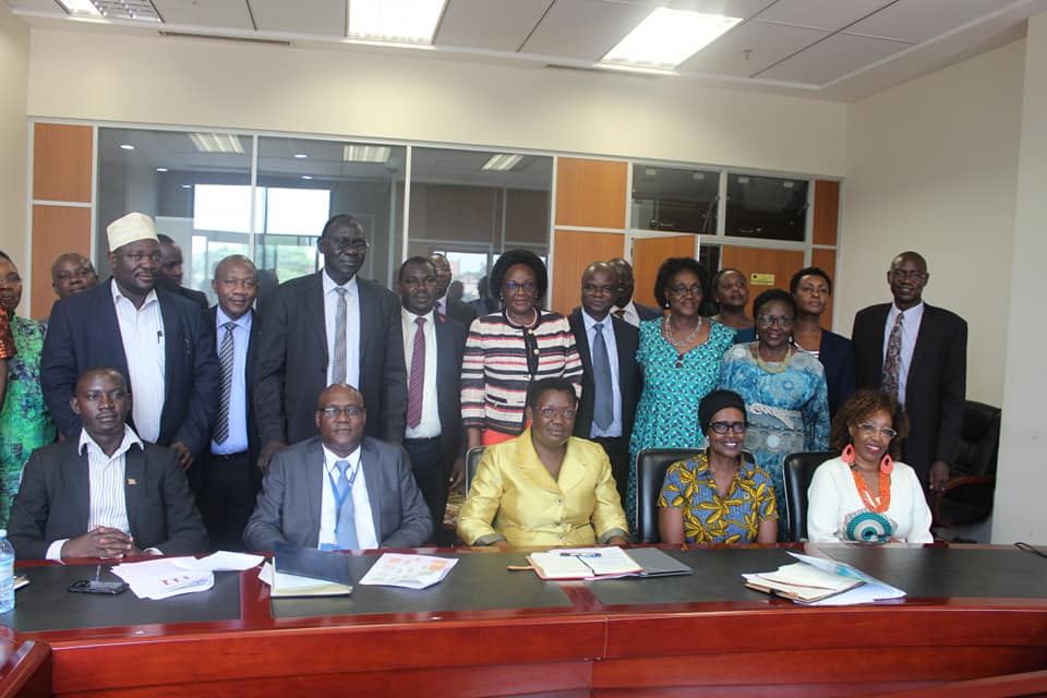 Uganda AIDS Commission (@aidscommission) on Twitter photo Earlier Today:
<a href="/aidscommission/">Uganda AIDS Commission</a> team led by the Minister for Presidency Hon. Esther Mbayo and Board Members , met with the newly appointed <a href="/UNAIDS/">UNAIDS Global</a> Executive Director <a href="/Winnie_Byanyima/">Winnie Byanyima</a> on how to intensify the HIV /AIDS response country wide and around the region. <a href="/GCICUganda/">Government Citizen Interaction Centre</a> Earlier Today:
<a href="/aidscommission/">Uganda AIDS Commission</a> team led by the Minister for Presidency Hon. Esther Mbayo and Board Members , met with the newly appointed <a href="/UNAIDS/">UNAIDS Global</a> Executive Director <a href="/Winnie_Byanyima/">Winnie Byanyima</a> on how to intensify the HIV /AIDS response country wide and around the region. <a href="/GCICUganda/">Government Citizen Interaction Centre</a>