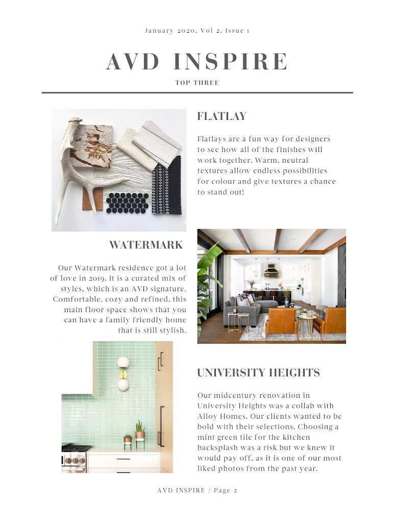 Designs_AV's tweet image. AVD Inspire. 2019 has given us a lot to be grateful for and to start the new year, we are reflecting on our top posts from the past year. We are so excited for 2020 and sharing more exciting design projects with you! So bring on the new year! #AVDesigns #InteriorDesign
