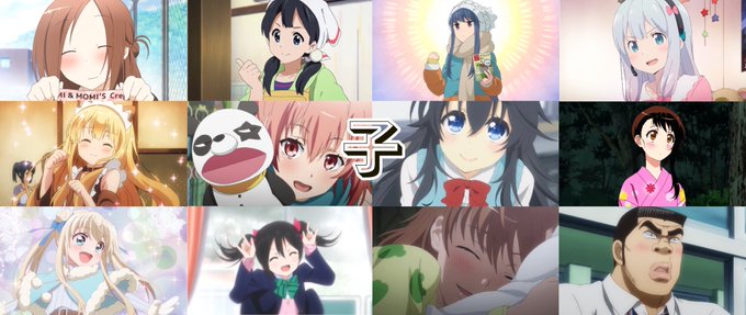 アニメの親子ってよく似る。 
