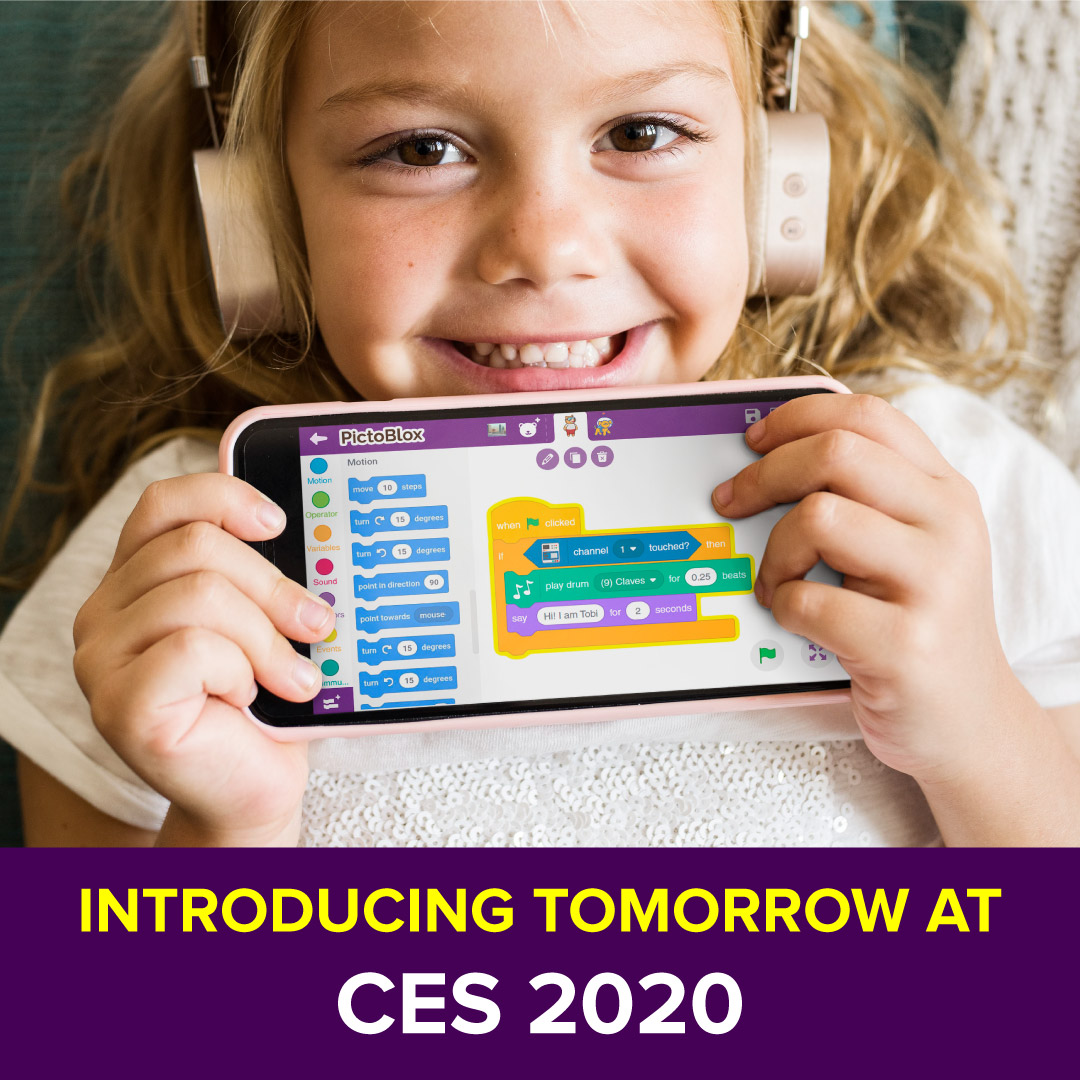 theSTEMpedia's tweet photo. The BIG reveal is happenin' TOMORROW! π€©π±
Stay tuned for more #CES2020 updates.
https://t.co/O7f1ogWT9K
#CES2020 #consumerelectronicsshow #eurekapark #MJFCES2020 #IndiaAtCES #stem #stemeducation #PictoBlox #PictoBloxMobile #theSTEMpedia https://t.co/nMXOB92EAe