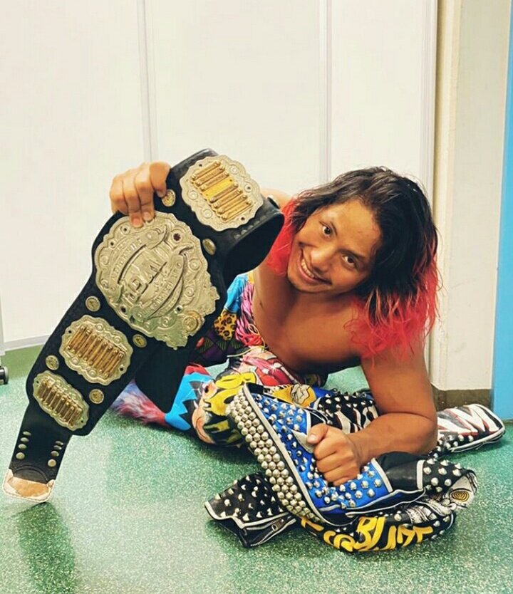 lyf_pro's tweet photo. Congrats #AndNew #Junior Heavyweight Champion #HiromuTakahashi, IWGP Tag Team Champions #FunJuice (#DavidFinlay & #JuiceRobinson) Junior Heavyweight Tag Team Champions #Roppongi3K (#Sho & #Yoh) #FirstWrestling Uptown VFW Champion #PriscillaKelly #ProWrestling #DefendWrestling https://t.co/wRhQp7HBdI