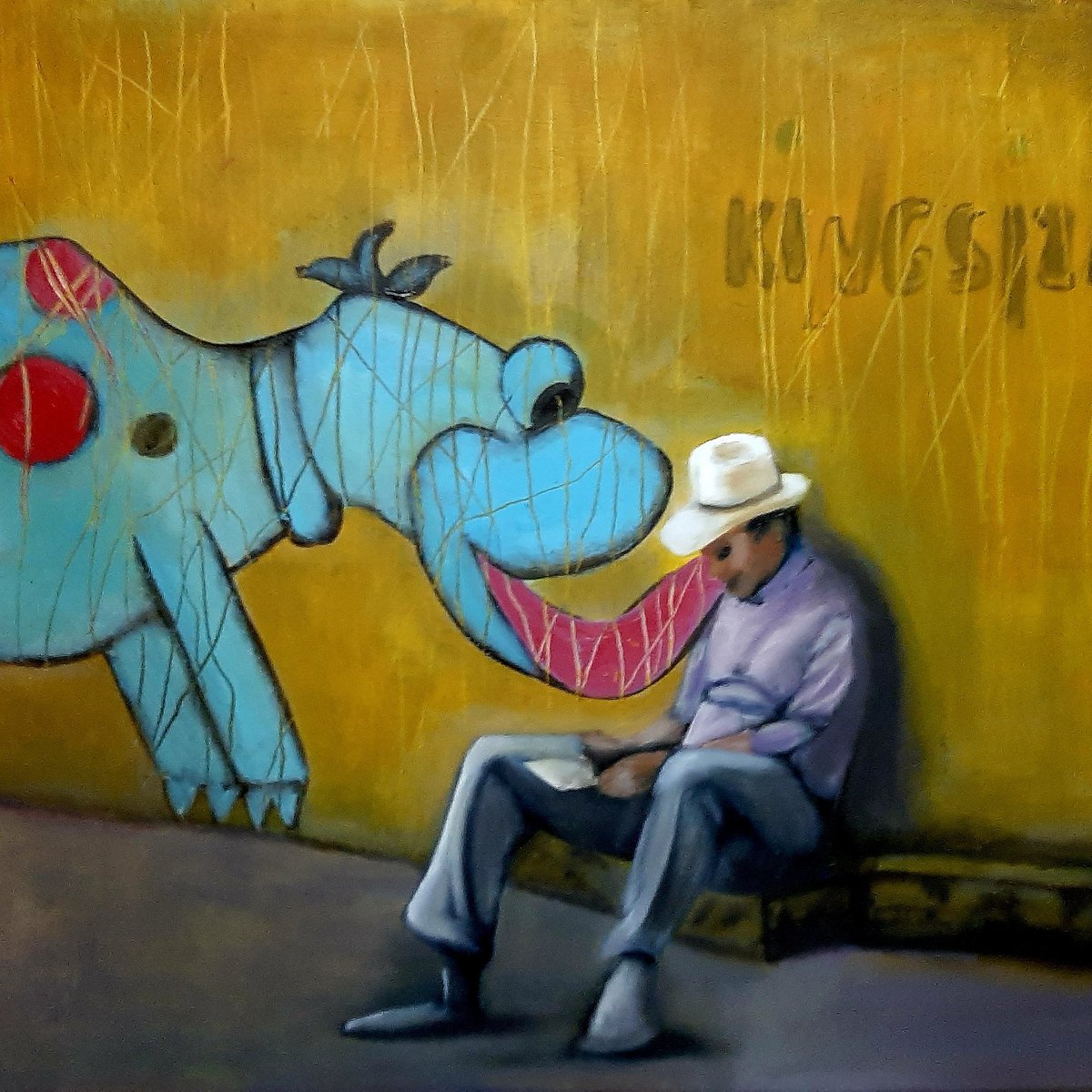 yuliyabelan1's tweet photo. I am in love with Cuba and I am in love with Bansky.
Oil on canvas painting
70-90 cm
https://t.co/GhNVv5PWky
#art #canvas #artwork #ybart #painting #oiloncanvas #Bunsky #Cuba #streetart https://t.co/MaH1pNvzQg