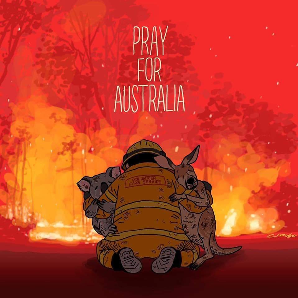Chanringhotmai1's tweet photo. Pray for Australia 
#rainplease
#keepsafe https://t.co/YN8eOrxJ5b