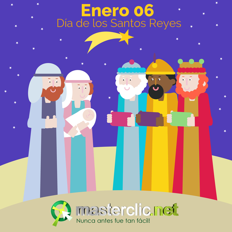 masterclic's tweet photo. Que pases un feliz día de los Santos Reyes junto a los más pequeños de la cada. Son los deseos de tus amigos de https://t.co/x7A2JiMhoP
Nunca antes fue tan fácil!
#masterclic #diseñoweb #marketingdigital #diadelosreyes https://t.co/7sYqaxhahb