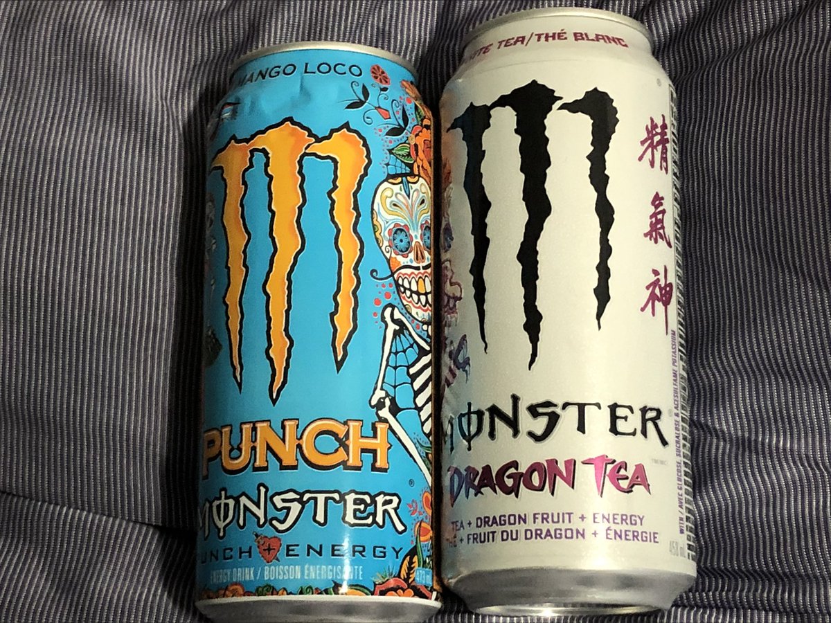 fin_mac_cumhail's tweet photo. 珍しいཫ☻ƝຮƬཛℜを貰ったぞ〜⸜(๑⃙⃘'ᗜ'๑⃙⃘)⸝
#Monster
#mango_loco
#dragon_fruit https://t.co/f2IIydLRjY