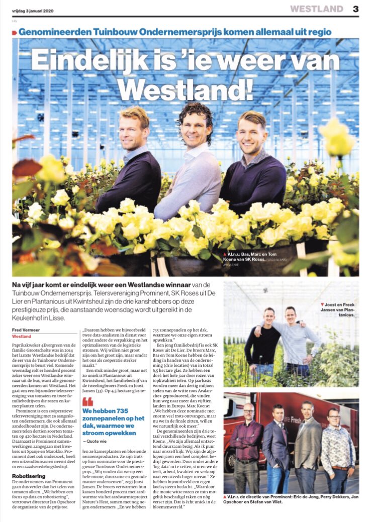 Interco_BV's tweet photo. Gefeliciteerd met de nominatie @TOPTuinbouw Joost en Freek Jansen van @plantanious
Woensdag 8 januari de bekendmaking. We zijn erbij! #topondernemers #intercoplantcontainers https://t.co/1IKfX3F75P
