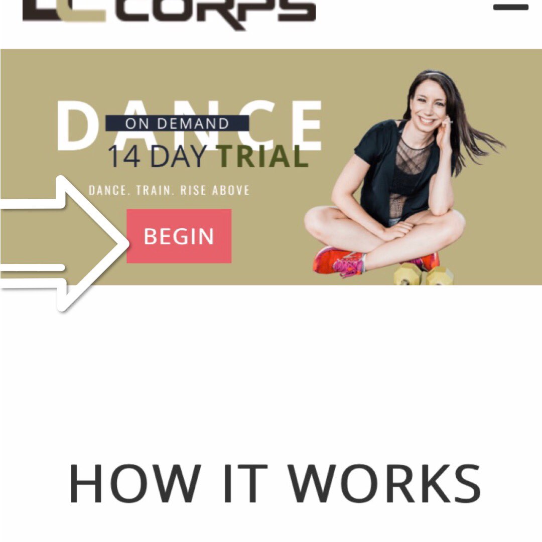 DC_DanceCorps's tweet photo. 14 Day Trial now available for our Dance Corps workout videos!! 🎉 If you want to begin exercising more to effective, fun and rewarding workouts that are for your fitness level, this is for you! Click ‘begin’ on our site to get started (see below)! https://t.co/zubCBHzvyn