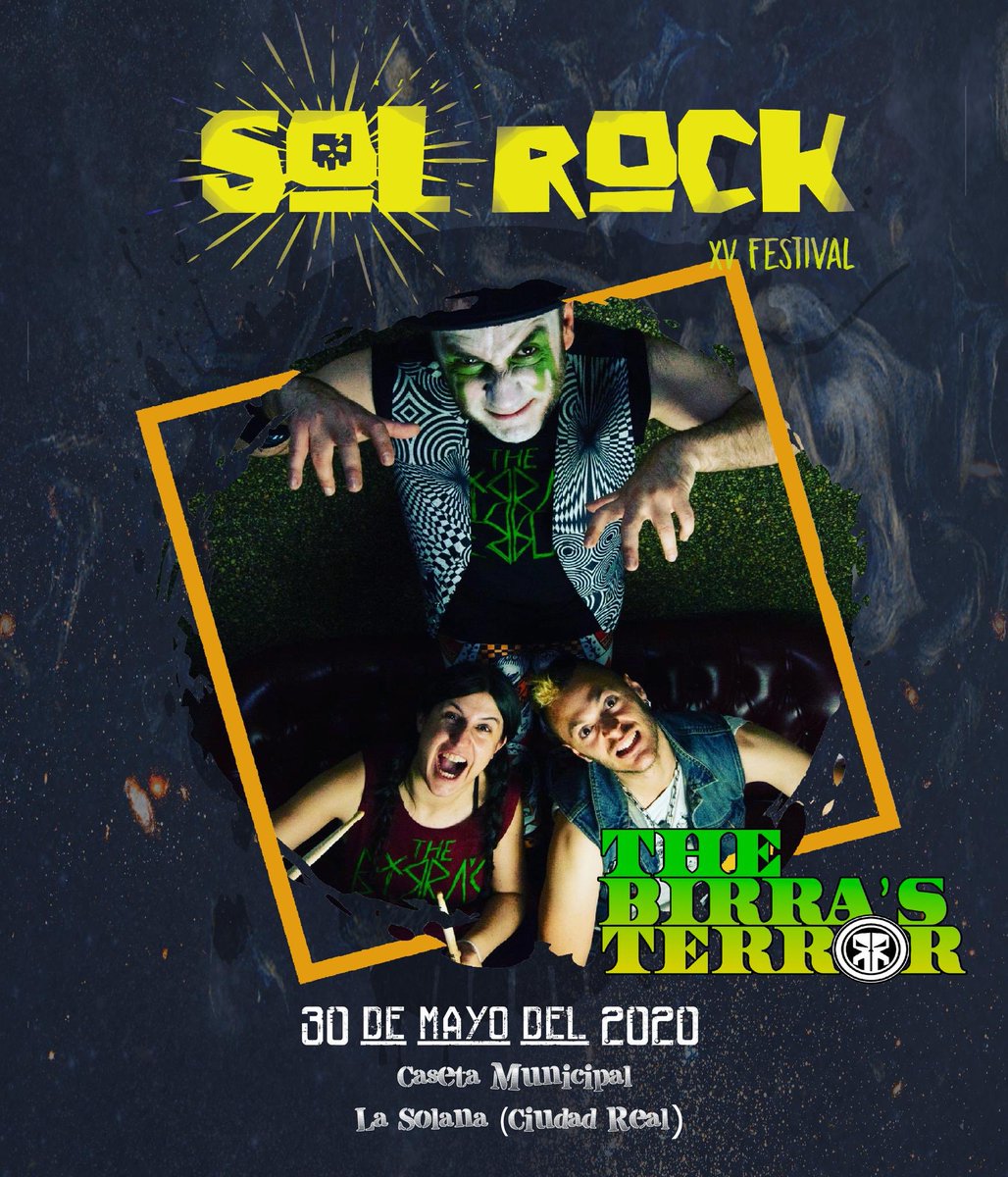 FSolrock's tweet photo. ¡¡Segunda confirmación!!

💥💥The Birra’s Terror💥💥

Son tres y no les hace falta mas para prender fuego al escenario  con su PunkRock,mearse en tus creencias, beberse tus cervezas y hacer que te partas de risa mientras no paras de hacer pogos con sus canciones @TheBirrasTerror https://t.co/adYBgHArGV