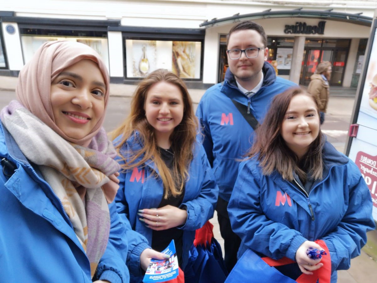 We're just days away from opening our #Wolverhampton store. Our lovely colleagues are walking around Dudley Street getting to know everyone, so why not stop and say hello? They'd love to meet you! #MBWolverhamptonGO