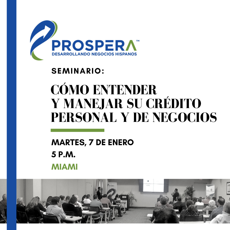 ProsperaUSA's tweet photo. #MiamiMonday - MAÑANA en Miami ⚠️ Seminario: Cómo entender y manejar su crédito personal y de negocios. 

📑 Aprenderá estrategias y recomendaciones sobre su crédito y requisitos para préstamos y financiamientos.

Regístrese ya en https://t.co/5YKj3rSx1J 🤳 

#ProsperaUSA https://t.co/bqINswU1uw