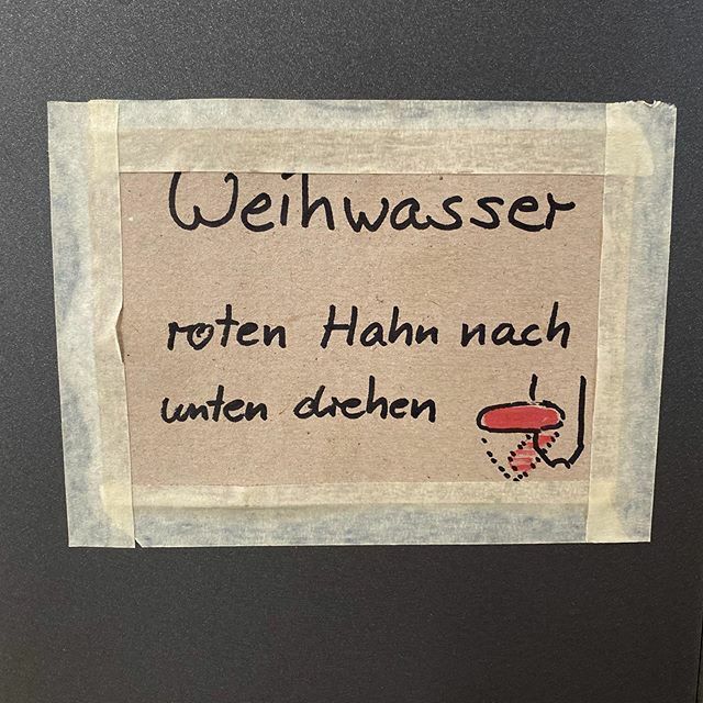 Äußerst #praktisch - eine #weihwasser #zapfanlage #bavaria bit.ly/2QqrTTg