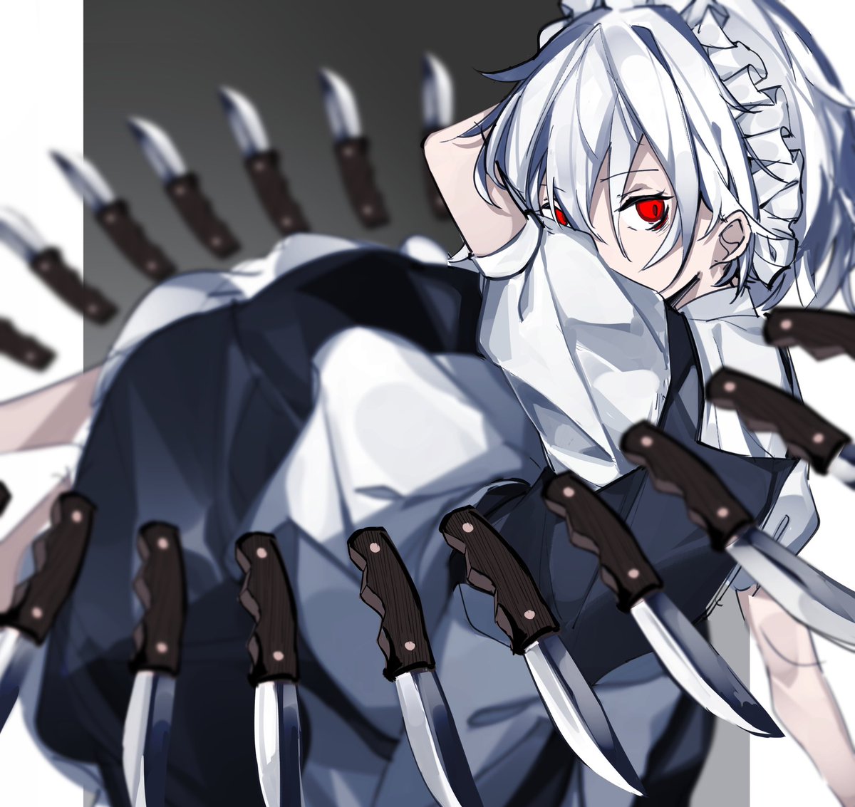 十六夜咲夜 「咲夜 」|飛者@春例大祭か18abの