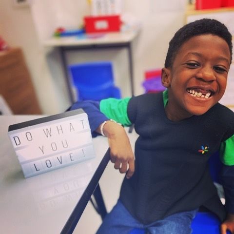 KIPPNYC's tweet photo. Welcome back! Greet the year with a smile. Do what you love! 
Build a better tomorrow.
#knowledgeispower
#KIPPNYC
#KIPP
#KIPPInfinity https://t.co/8NEAJgUPOP