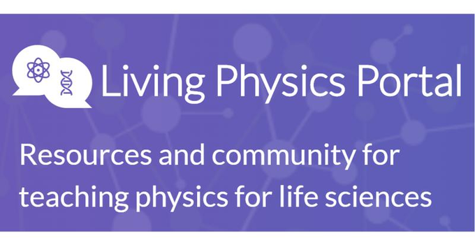 AAPTHQ's tweet photo. The Living Physics Portal is seeking beta users! - The Living Physics Portal is a new online environment for physics faculty to share and discuss free curricular resources for teaching introductory physics for life sciences (IPLS). Learn more at: https://t.co/P0CAijmhl4 https://t.co/92Nb6GI5bb