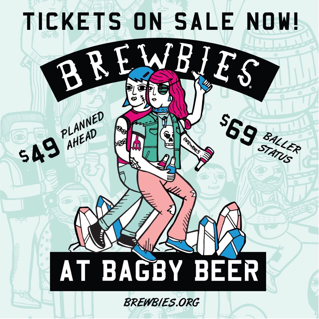 11th Annual #Brewbies Fest 2/8 <a href="/bagbybeer/">Bagby Beer Company</a> 🍻 100% of the net proceeds benefit <a href="/keepabreast/">Keep A Breast</a> 💕  tickets.brewbies.org 🎟