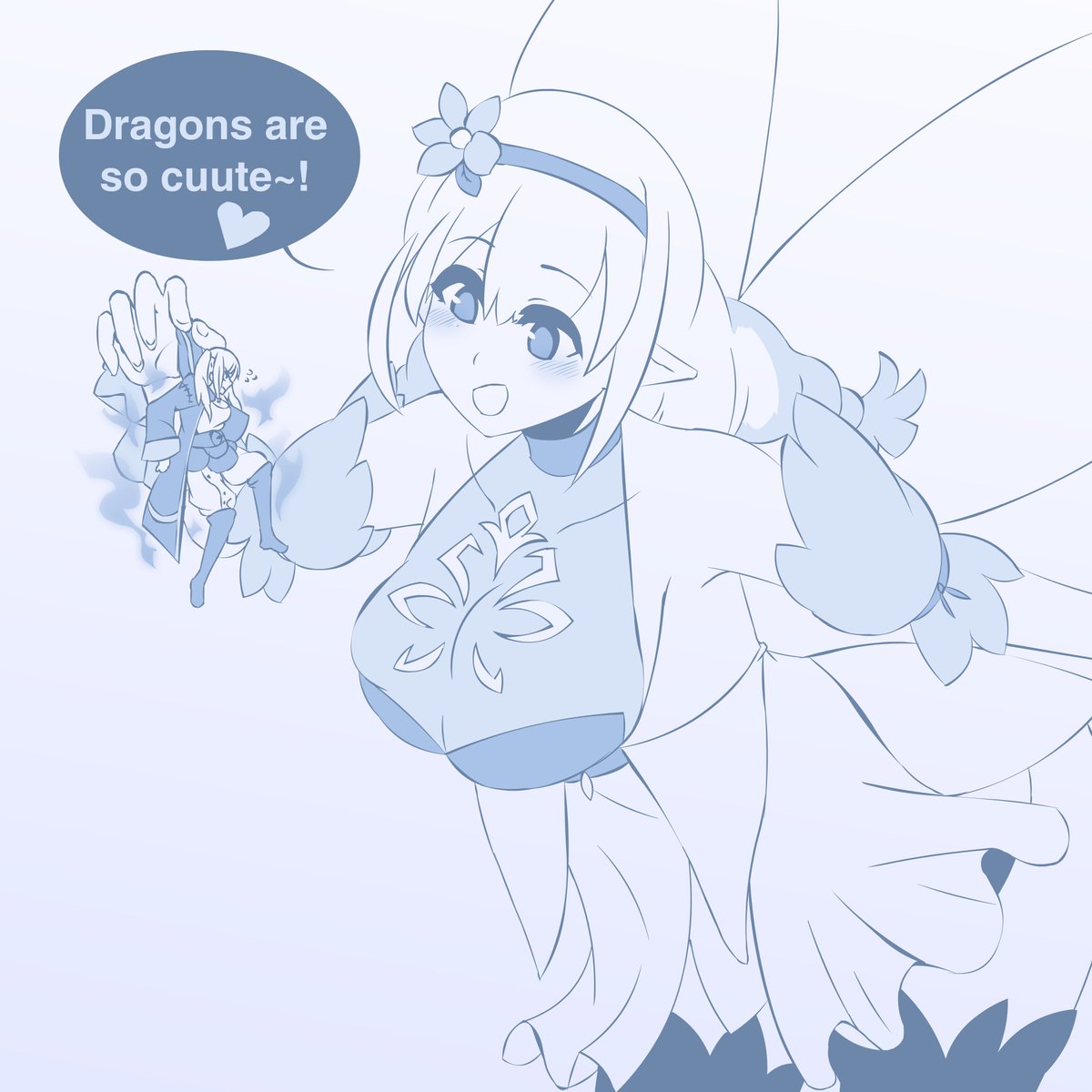 Pokemon says Fairy is effective against Dragon, so that should apply everywhere clearly. 😎
Peony is great FE:H waifu.