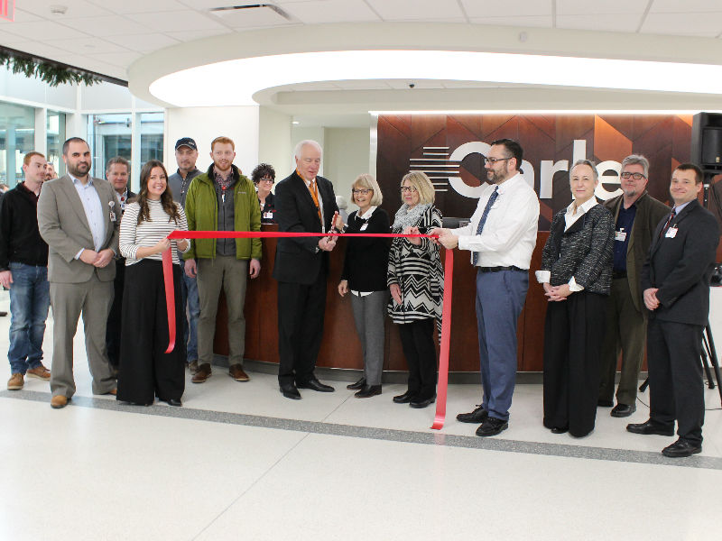 CarleHealth's tweet photo. First phase of hospital renovations make it easier for visitors to find patients. We’ll help you find your way, but for extra assistance, download Carle Map today.
READ MORE: https://t.co/xcA1NgoH5j https://t.co/dEQtnLp9kU