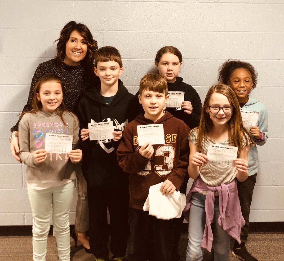 misscomboAP's tweet photo. Our first Hill Hawk Award winners of 2020! So proud of the ways our students are respectful, responsible and learners!! Keep up the good work! #hillschoolhawks #brockportcsd #firstof2020 https://t.co/se4FYhOMJi