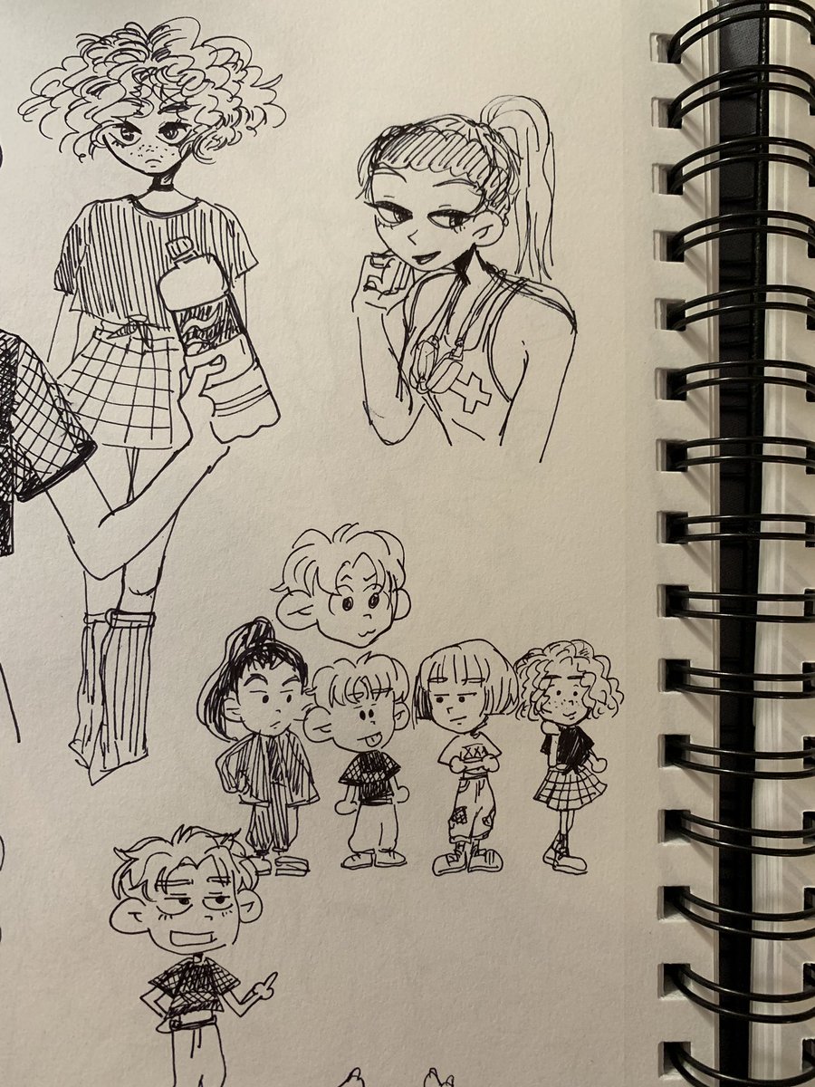 looking thru old sketchbook.. 
