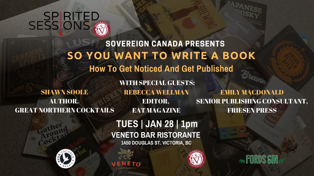 Victoria, BC, The first Spirited Session of 2020 is coming your way, See below for details. We can't wait to see all there! #spiritedsessions #sovereigncanada #drinkisforsharing