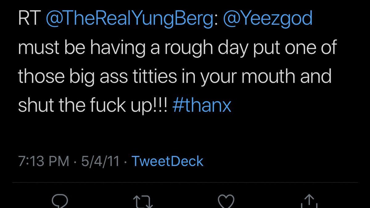 Bring those big ass titties over here Bria Celest On Twitter Yung Berg Roasted Me On Here Once And Told Me I Should Pop One Of My Big Ass Titties In My Mouth And Shut Up