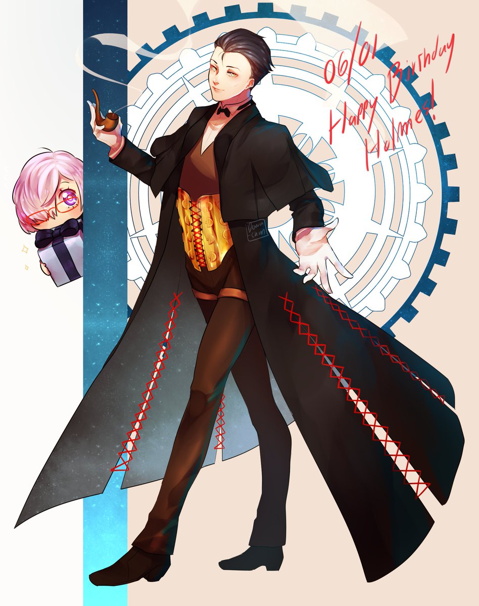 Dewba Working On Zines Comms Happy Birthday Sherlock Holmes シャーロック ホームズ生誕祭 Fatego Fgo Sherlockholmes シャーロックホームズ Art Fanart Fategrandorder Please Don T Repost Edit Without My