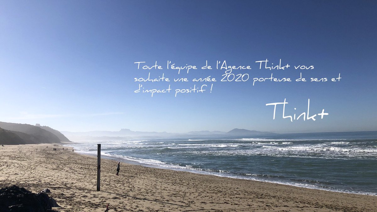 Nos meilleurs vœux pour 2020 #theyearofchange #positiveimpact