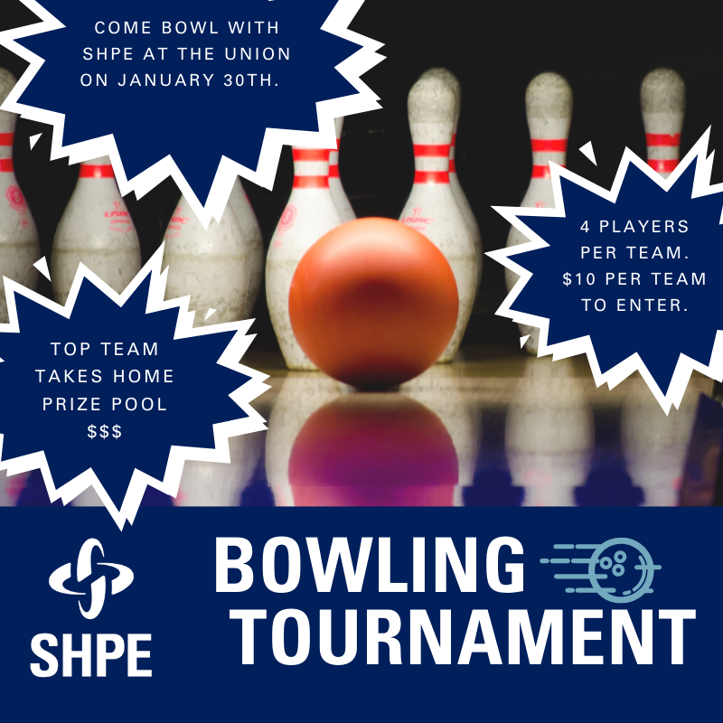 Come out to our Bowling Tournament located in the Union on Thursday, January 30th from 7-9pm! Sign up is in the bio 🎳
