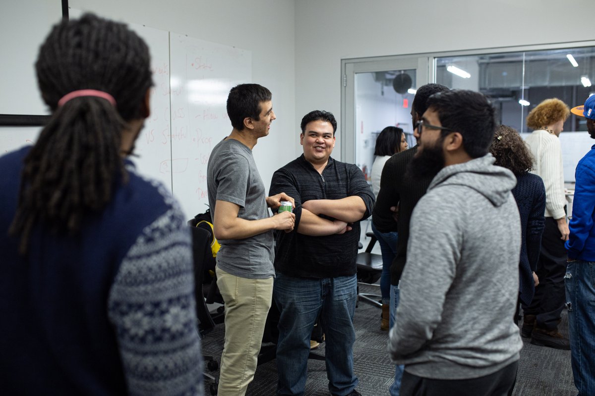 joinpursuit's tweet image. Today, we welcomed back our hard-working Fellows from a much-deserved holiday break.

Over the next few months, they will further hone their skills, build their first full-featured apps, and start searching for their first jobs in tech.

We&apos;re stoked for 2020! 

#OwnYourPursuit