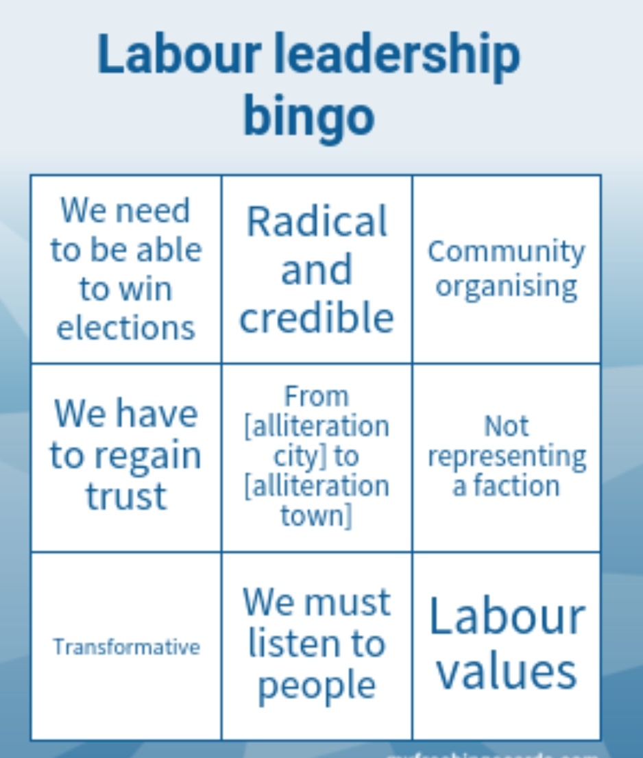 LabourBot's tweet photo. It's time to start the drinking game.

What other groundbreaking promises would you add? https://t.co/RyQgXwvJgg