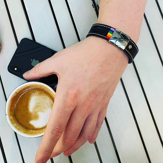 GENDERTAG's Stitched Bracelet £44

Photo: @stephenaireland 
#GENDERTAG #gaydude #gayguy #gayman #gaylove #gaystagram #pridejewellery #gays #gayuk #gaybracelet #gaybrand #pridebracelet #gayhunk #gayinsta #gaygram #luxuryleather #handmade #bespokejewelry #… ift.tt/39IRrCS
