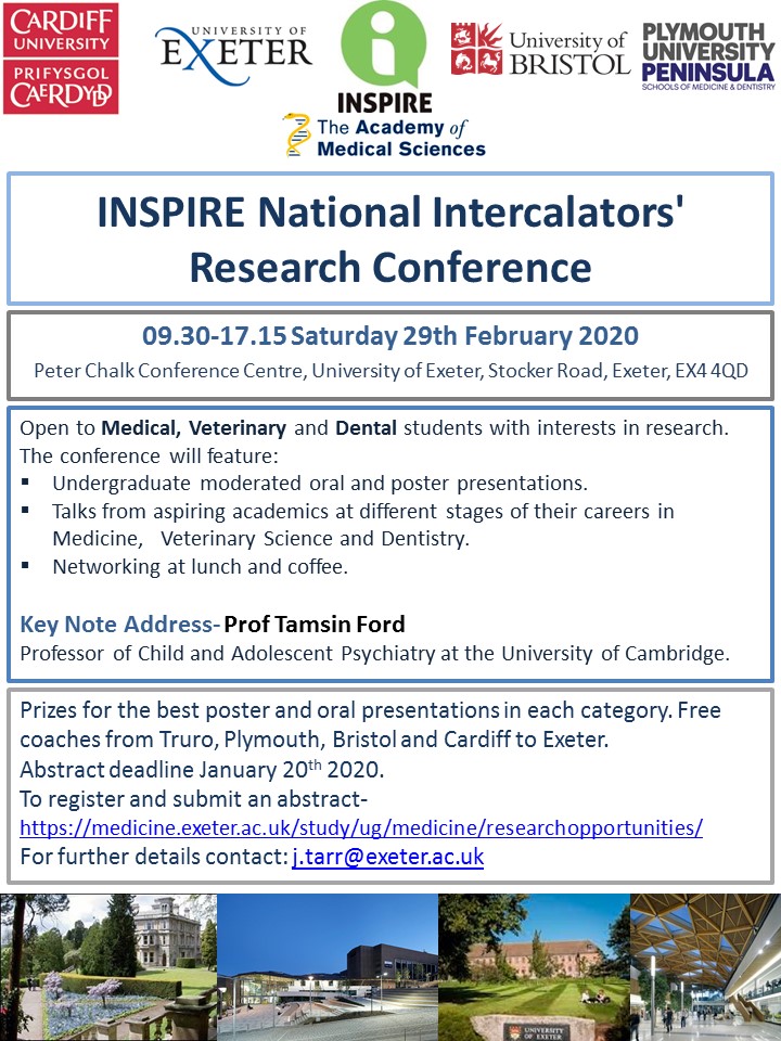 Exeter INSPIRE tweet media