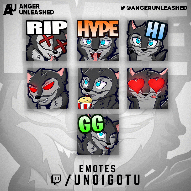 angerunleashed's tweet photo. 🐺Emotes for @Unoigotu

Support is appreciated 💙
https://t.co/pKFURjg04c              

#twitch #emote #wolf https://t.co/Y9JUNdnIPU