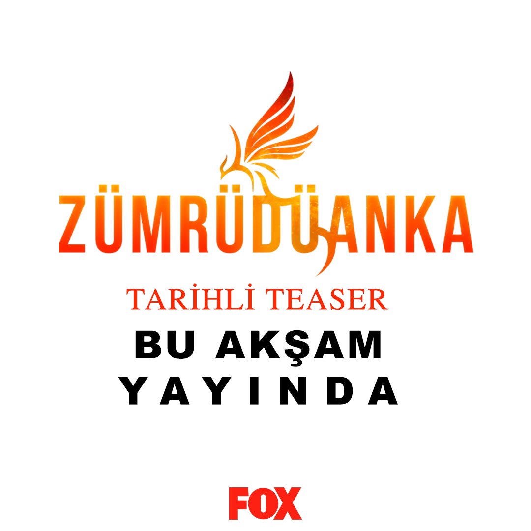 zmruduankadizi's tweet photo. #Zümrüdüanka FOX'a doğru kanat çırpıyor... Yayın tarihimizi bu akşam açıklıyoruz! 🔥 https://t.co/w249vIixS1