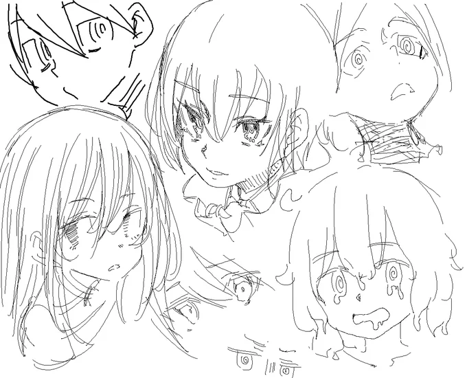 寝る前に落書き
おやすみなさい 
