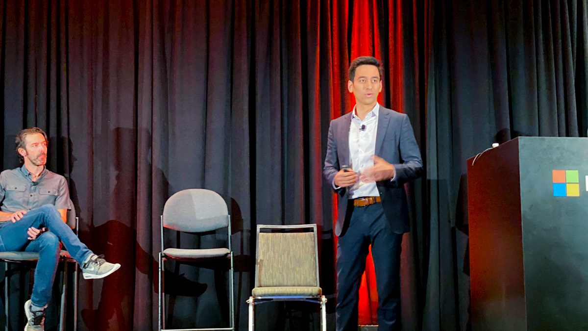 FirstSolar's tweet photo. #ICYMI: First Solar &amp; Microsoft teamed up to discuss the path to a sustainable energy future at #MSIgnite. #SpoilerAlert: it involves #data, #collaboration, and #cleanersolar. Tune in via the link to catch the full session. https://t.co/XR9YOQfwJr https://t.co/xy6TrJnu9v