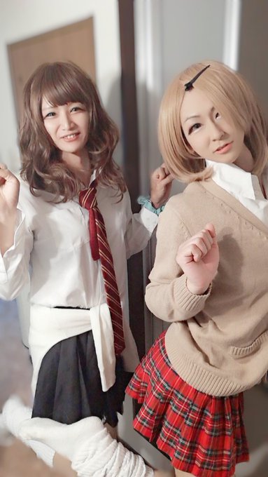 女装男のtwitterイラスト検索結果 古い順