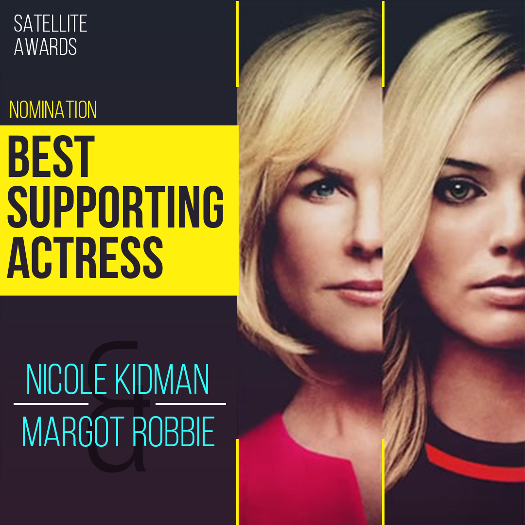 LionsgateIndia's tweet photo. The #BombshellsAtWork are sweeping some big nominations at the Satellite Awards 2019! Huge congratulations to @CharlizeAfrica, @NicoleKidman @MargotRobbie , and Team #BombshellMovie. https://t.co/UWTWHpVRqH