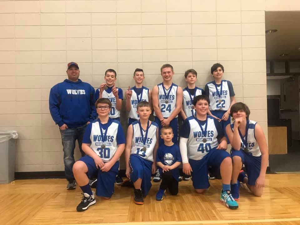 WHAWolvesHoops's tweet photo. Congratulations to our 7th and 8th grade teams for both winning their brackets at the Park Rapids Tournament this past Saturday! The future of Wolves Basketball sure looks bright! #WolvesWay #Family https://t.co/zs78FDGAZz