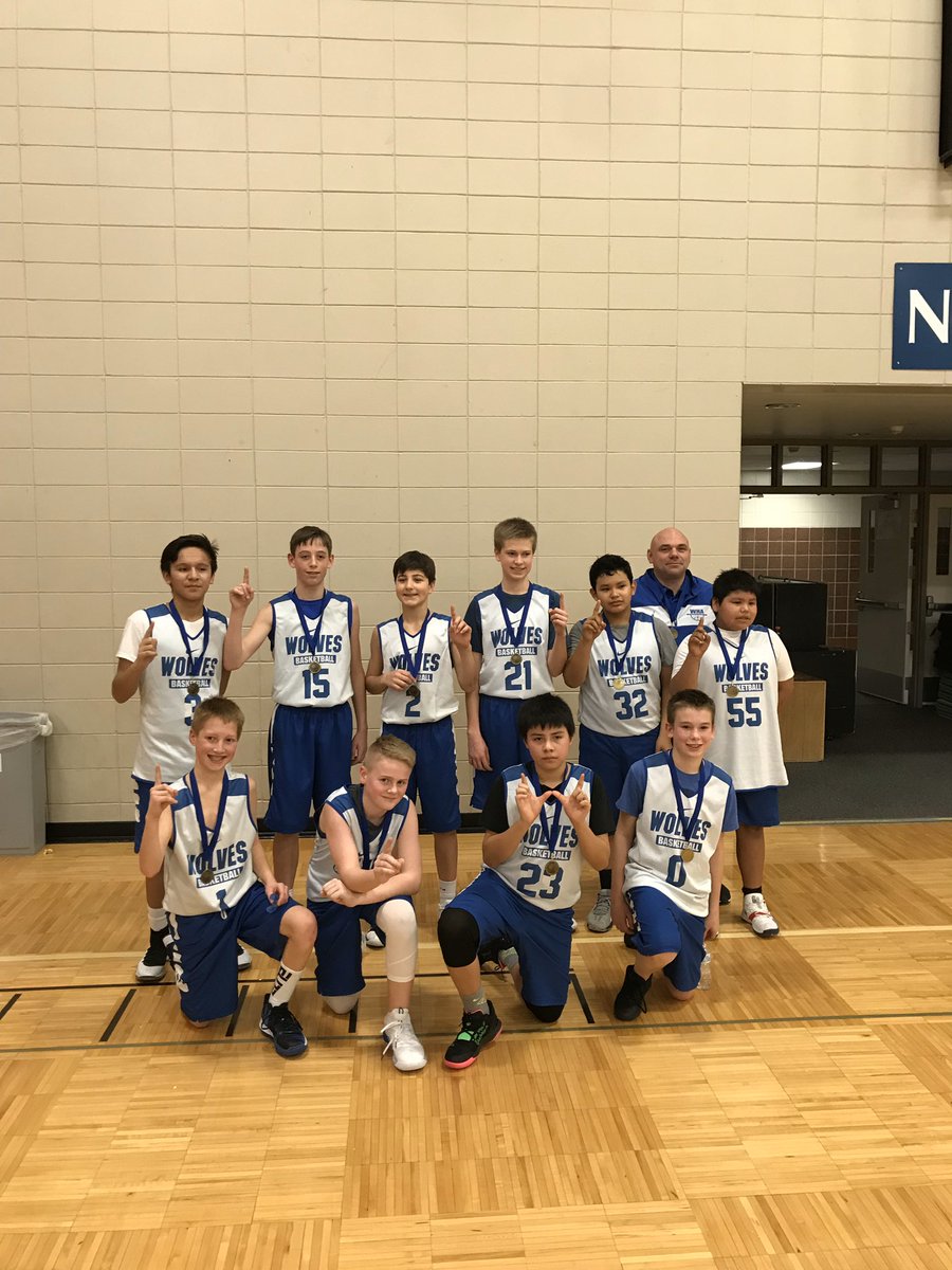 WHAWolvesHoops's tweet photo. Congratulations to our 7th and 8th grade teams for both winning their brackets at the Park Rapids Tournament this past Saturday! The future of Wolves Basketball sure looks bright! #WolvesWay #Family https://t.co/zs78FDGAZz