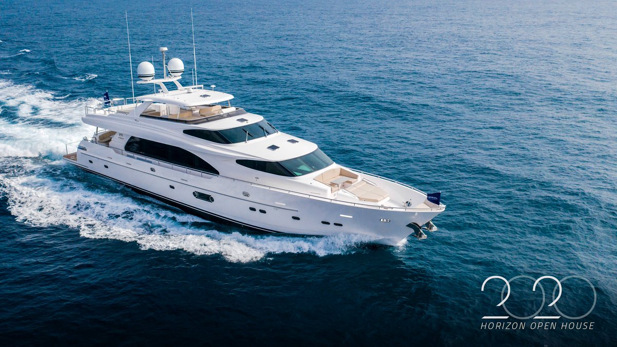 HorizonYachtUSA's tweet photo. Sneak Peek at the brand new Horizon #RP100, debuting next week at the 2020 Horizon Open House.
https://t.co/EdJhytmSa0 https://t.co/0VyGSgipPi