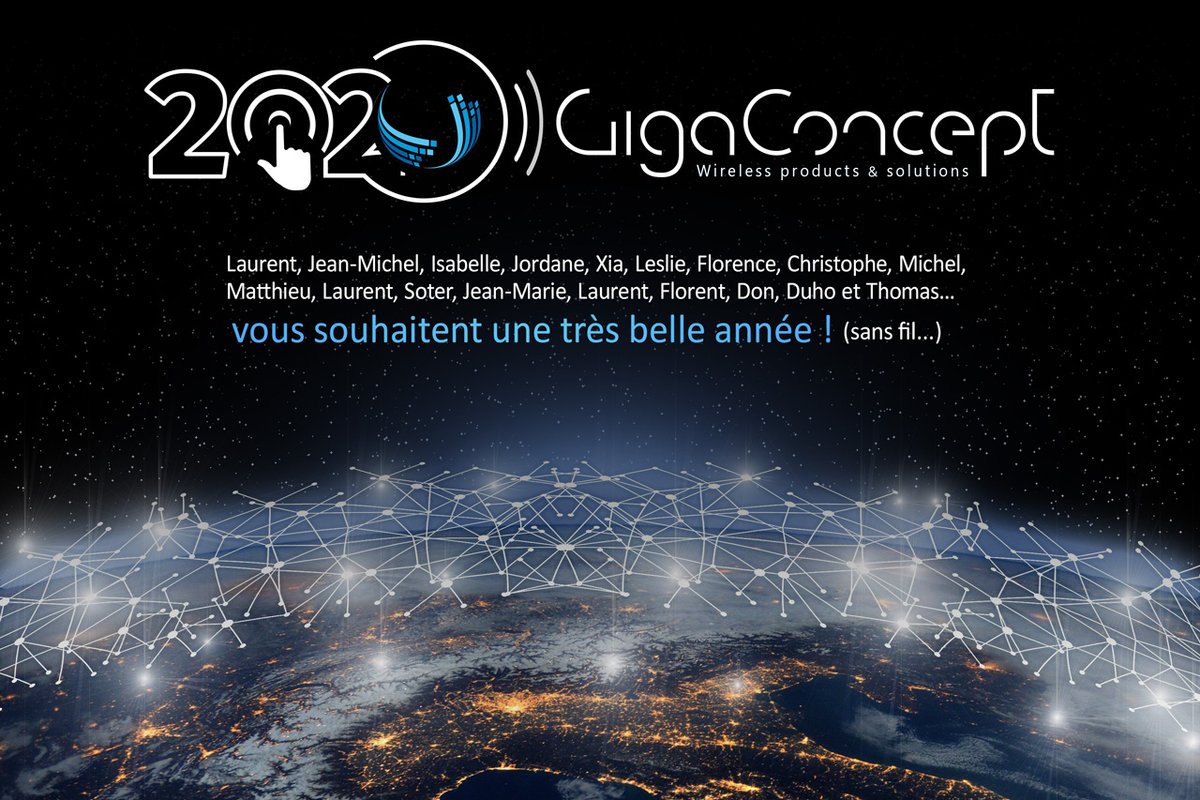 Des solutions sans-fil professionnelles toujours plus innovantes… Propulsons ensemble votre productivité en 2020.
#IoT #M2M #wireless #wifi #4g #LoRaWAN