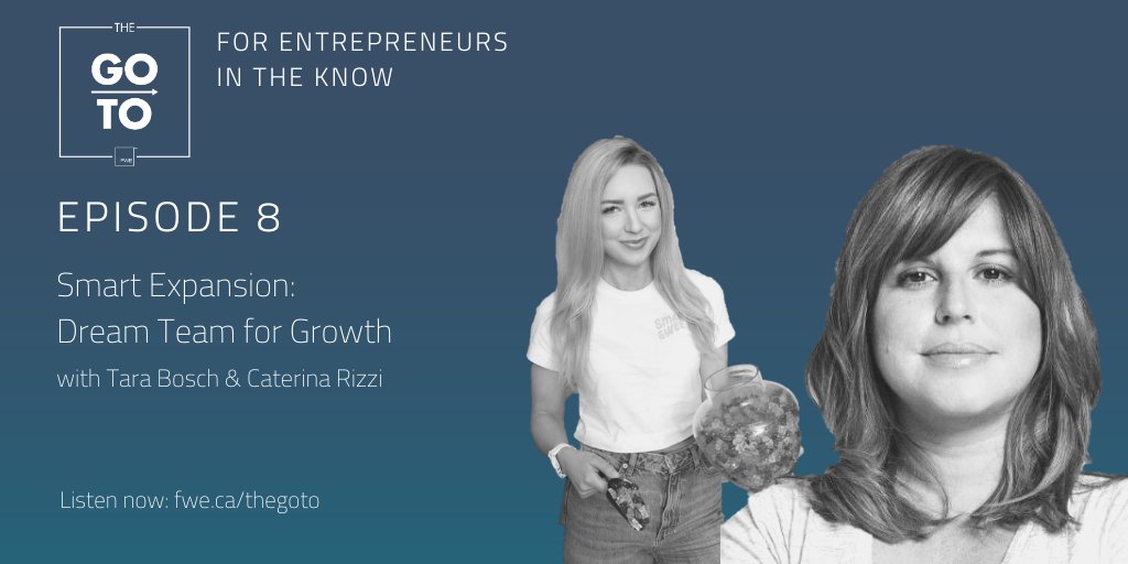 theforumca's tweet photo. Think BIG for ep 8 of the #FWEGoTo - We are tackling the famous #entrepreneurial buzzword "hockey stick growth" with two #expansion experts: @tarabosch of @smartsweets and @caterina_rizzi of @breather listen now and start looking towards #growth https://t.co/0HWCcjASFK https://t.co/74MPnhKfqX