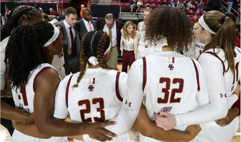 CWBC_BostonColl's tweet photo. Join the CWBC and the Boston Chapter of the BC Alumni Association as we celebrate past, present, and future Eagles at this year's Women's Basketball Alumni Day. Cheer on the Eagles as they take on Virginia at 2 p.m. Discounted tickets are just $4 for all alumni. Go Eagles! https://t.co/Ok4TgUfBO9