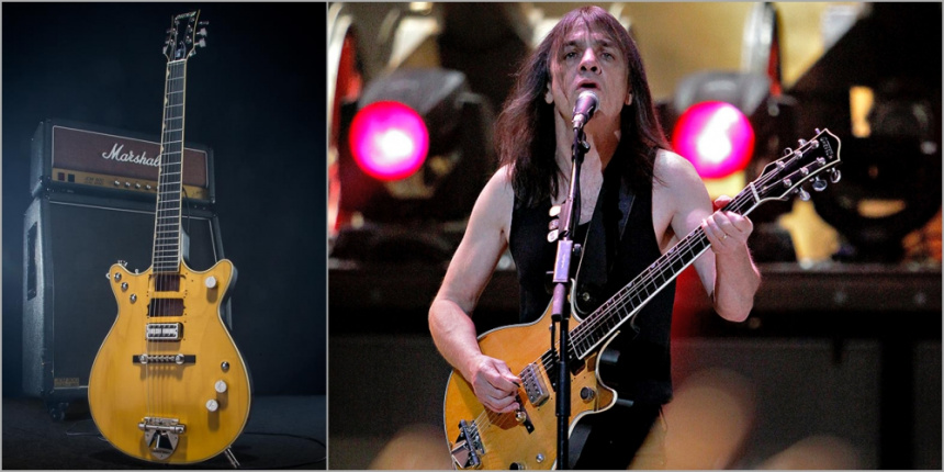 Happy Birthday Malcolm Young! Gretsch G6131T 