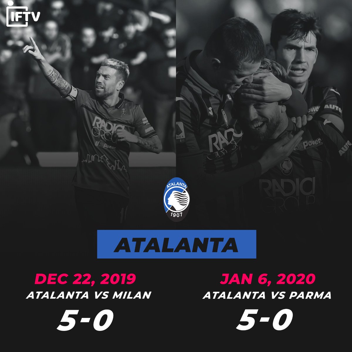 Atalanta Beat Parma