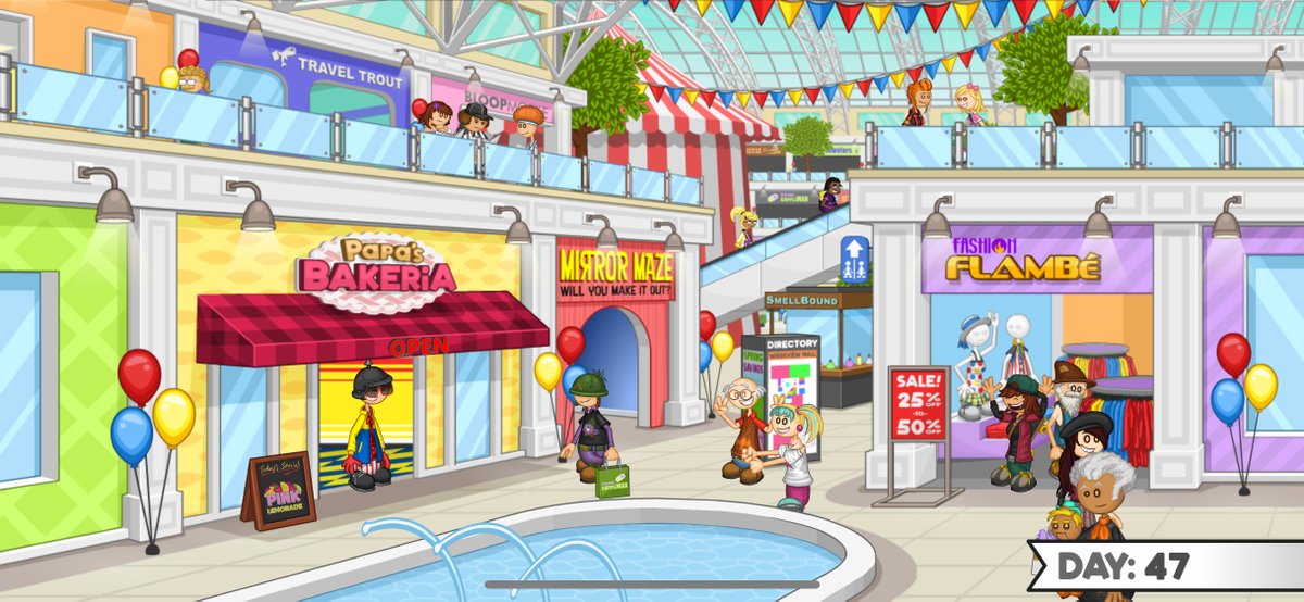 FliplineStudios's tweet photo. Sneak Peek: Papa's Bakeria To Go: Big Top Carnival!
https://t.co/CgGwEkh22M
...
#fliplinestudios #papalouie #bakeria #papasbakeria #game #gameart #indiegames #indiegame #indiedev #apps #app #ios #android #mall #circus #restaurant #cookinggame https://t.co/PCMEc1Xptk