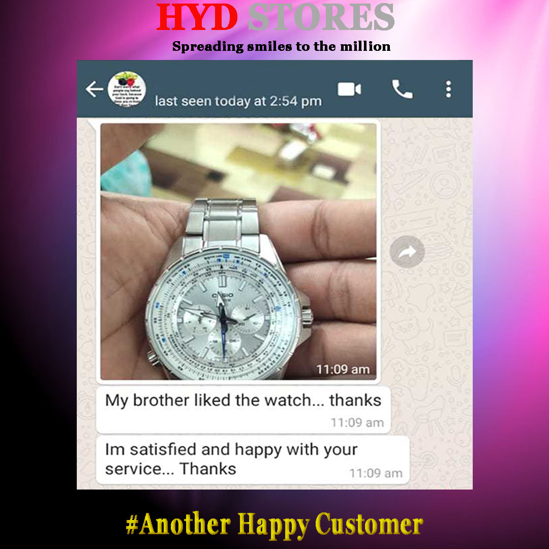 hydstoresCom's tweet photo. Another Happy Customer Of https://t.co/JWdqjCscmN
#Telangana #Hyderabad #Casio https://t.co/jKnaLhP7eL